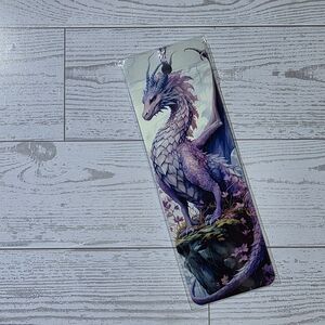 🐉 Fantasy Purple Dragon Metal Bookmark – Gift for Readers & Dragon Lovers
